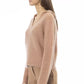 Alpha Studio Beige Polyamide Women Sweater