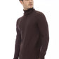 Alpha Studio Brown Merino Men Sweater