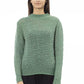 Alpha Studio Green Polyamide Women Sweater