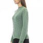 Alpha Studio Green Polyamide Women Sweater