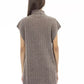 Alpha Studio Brown Alpaca Women Sweater