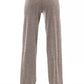 Alpha Studio Brown Wool Women Pants