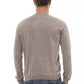 Alpha Studio Beige Viscose Men Sweater