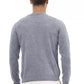 Alpha Studio Light Blue Viscose Men Sweater