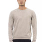 Alpha Studio Beige Viscose Men Sweater