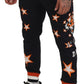 Dolce & Gabbana Elegant Black Star Casual Sweatpants