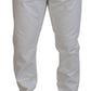 Dolce & Gabbana Elegant White Cotton Denim Jeans