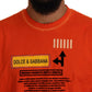 Dolce & Gabbana Elegant Crew Neck Orange Tee