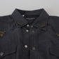 Dolce & Gabbana Elegant Slim-Fit Blue Denim Casual Shirt