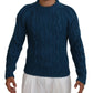 Dolce & Gabbana Elegant Blue Crewneck Sweater