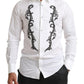 Dolce & Gabbana Italian Designer Slim Fit Tuxedo Shirt