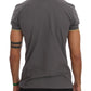 Roberto Cavalli Elegant Grey Cotton Polo Shirt