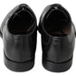 Dolce & Gabbana Classic Black Leather Derby Shoes