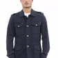 Distretto12 Blue Cotton Mens Jacket