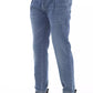 Distretto12 Blue Cotton Men Jeans