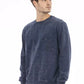 Distretto12 Blue Cotton Men Sweater