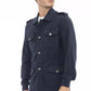 Distretto12 Blue Cotton Mens Jacket