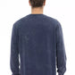 Distretto12 Blue Cotton Men Sweater