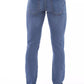 Distretto12 Blue Cotton Men Jeans