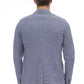 Distretto12 Blue Cotton Men Blazer