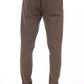 Distretto12 Brown Cotton Men Pant