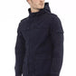 Distretto12 Blue Cotton Men Jacket