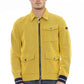 Distretto12 Yellow Cotton Men Jacket