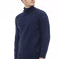 Distretto12 Blue Acrylic Men Sweater