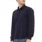 Distretto12 Blue Polyamide Men Shirt