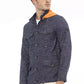 Distretto12 Blue Cotton Men Jacket