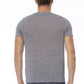 Distretto12 Blue Linen Men T-Shirt