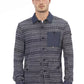 Distretto12 Blue Cotton Men Shirt