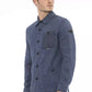 Distretto12 Blue Polyester Men Shirt