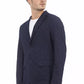 Distretto12 Blue Cotton Men Blazer