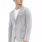 Distretto12 Gray Cotton Mens Blazer