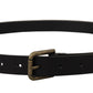 Dolce & Gabbana Elegant Italian Leather Belt