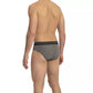 Cavalli Class Gray Cotton Men Underwear Pack