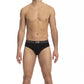 Cavalli Class Black Cotton Men Underwear