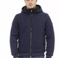 Baldinini Trend Blue Polyester Men Jacket