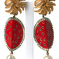 Dolce & Gabbana Radiant Red Watermelon Clip-On Earrings