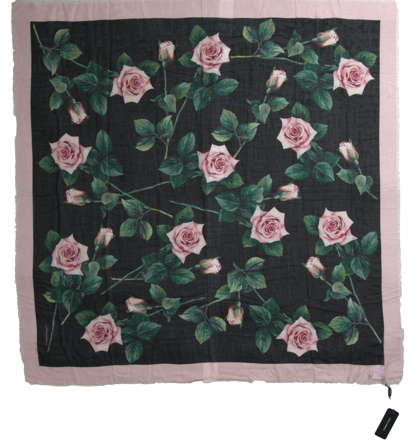 Dolce & Gabbana Luxurious Cashmere Silk Blend Scarf