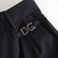 Dolce & Gabbana Elegant High-Waist Tapered Wool Pants