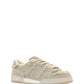 Fendi Sleek Grey Low Top Leather Sneakers