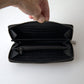 Dolce & Gabbana Elegant Black Leather Zip Wallet