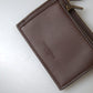 Dolce & Gabbana Elegant Brown Leather Coin Purse Wallet