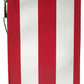 Dolce & Gabbana Elegant Striped Leather Card Holder