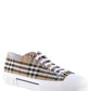 Burberry Archive Beige Italian Leather Sneakers