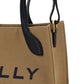 Bally Elegant Mini Two-Tone Leather Handbag