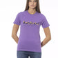 Baldinini Trend Purple Cotton Women Top