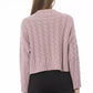 Baldinini Trend Pink Wool Women Sweater